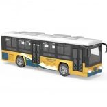 Autobuz galben cu efecte luminoase și sonore