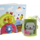 Inky Dinks caiet de notițe și breloc cu ștampilă Tiskaček