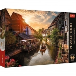 Puzzle 1000 piese TREFL Premium Plus Photo Odyssey – Micul Veneția din Colmar