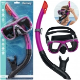 Bestway Set de snorkeling pentru copii și adulți – Roșie
