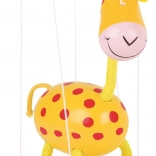 GOKI Marionetă girafă