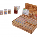 Ștampilă din lemn animale