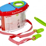 Cutie de observare pentru copii cu lupă și pensetă Goki