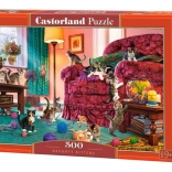 Puzzle 500 piese Pisicuțe șirete