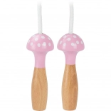 Sfoară de sărit roz cu buline VILAC