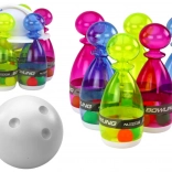 Set de popice – 6 popice colorate transparente
