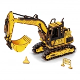 Robotime puzzle 3D din lemn excavator