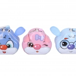 Pușculiță ceramică iepuraș 14,2 × 7,8 × 11,2 cm