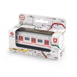 Set mini metrou metalică 8 cm