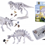 Set de excavație și asamblare a scheletelor de dinozauri