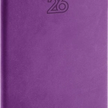 Agenda de buzunar violet 2026 - format 9 x 15,5 cm