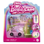 Mattel Mini Barbie Land cabriolet cu mini păpușă