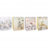 Pungă cadou S 18 × 24 × 8,5 cm Crăciun