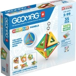 GEOMAG Supercolor panouri din plastic reciclat – 35 piese
