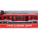 Tren pe baterii cu lumină și sunet – 44,5 cm