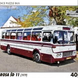 Puzzle Retro-mașini Autobuz Karosa ȘD 11, 40 piese