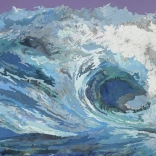 HEYE Puzzle Artă Hartă: Val 2000 piese