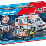 Playmobil City Action ambulanță 71232 – set de joacă cu figurine