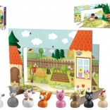 Detoa teatru magnetic cu animăluțe