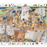 Puzzle DJECO Cucerirea Castelului - 100 Piese