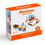 Mini Waffle Construcție 140 buc pentru băieți