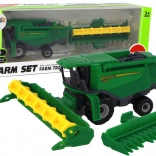 Combine agricol verde – model de buzunar din plastic
