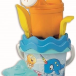 Androni set de nisip Peștele Fericit cu stropitoare
