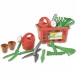Set de grădinărit în coș pentru copii Androni, 9 piese