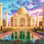 Puzzle Taj Mahal Ravensburger 1500 piese
