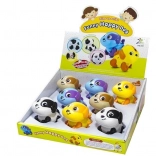 Căţel cu mecanism cu arc – jucărie mobilă pentru copii