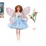 Păpușă zână cu aripi articulate și accesorii