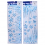 Autocolante ferestrelor sclipitoare de Crăciun