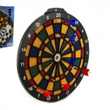 Țintă pentru darts 40 cm cu 6 săgeți