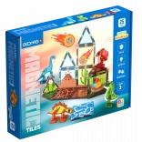 Geomag Magnetic Tiles Dino - set magnetic de construcție pentru copii