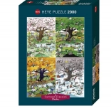 Puzzle 2000 de piese HEYE – Patru anotimpuri