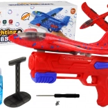 Avion cu Bule şi Lansator Roşu