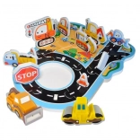 Autocolante de baie din spumă Zona de construcție