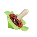 Detoa titirez din lemn cu fetru buburuză