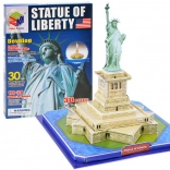 Puzzle 3D Statuia Libertății – model educativ New York (30 piese)