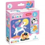 Puzzle aranjează Căluții