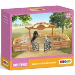 Ranch western pentru copii cu cal și cowboy