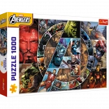 puzzle 1000 piese - Eroii Marvel Avengers