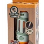 Lanternă 2 în 1 cu iluminare 360°