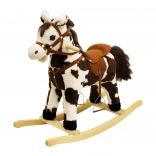 Cal balansoar cu efecte, pătat, 71x30x62 cm