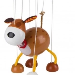 Marionetă câine din lemn GOKI