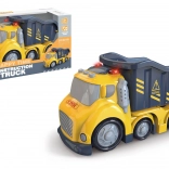 Autocamion basculant de construcții cu efecte luminoase și sonore