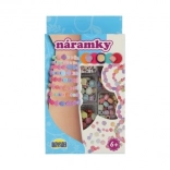 set creativ pentru brățări din mărgele din plastic în cutie