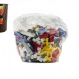 Coș plin de cuburi CHEVA – set mare de construcție pentru copii de la 6 ani