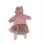 Fustiță pentru păpușă cu bluză PLEJO 40 - 43 cm