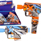 Pistolă cu apă mică graffiti – albastră sau portocalie